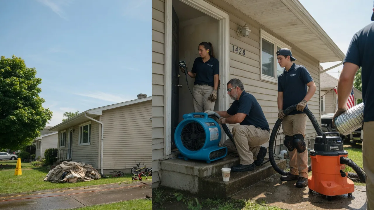 Water Damage Restoration in Milledgeville, OH near me